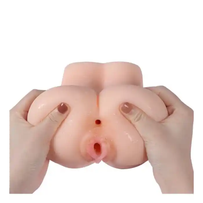 Mastero Realistik 2 İşlevli Çift Girişli Realistik Suni Vajina Anüs Kalça