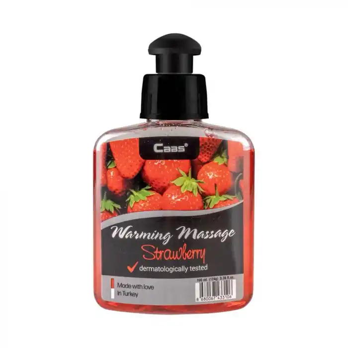 Warming Massage Çilek Aromalı Isınma Etkili Masaj Yağı 100ml.