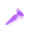 Backpart Şeffaf Yumuşak Silikon Bükülebilir 9.5cm Anal Tıkaç (Plug)