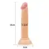 Realdo 14cm Vantuzlu Gerçekçi Dildo