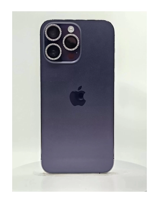 IPhone 14-14 Plus taşlı darbeye dayanıklı kamera lens koruyucu