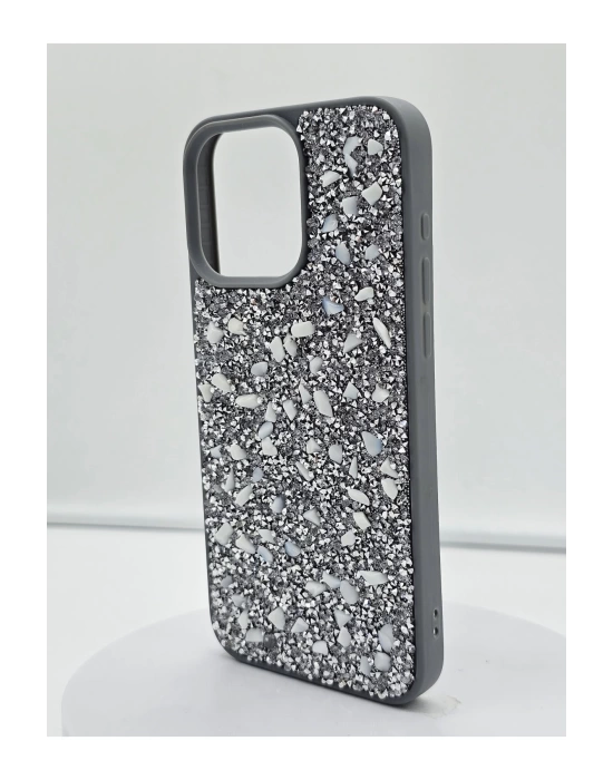 iPhone 11 Pro Max Taş Bling Case arka Glitter elmas lüks parlak kapak