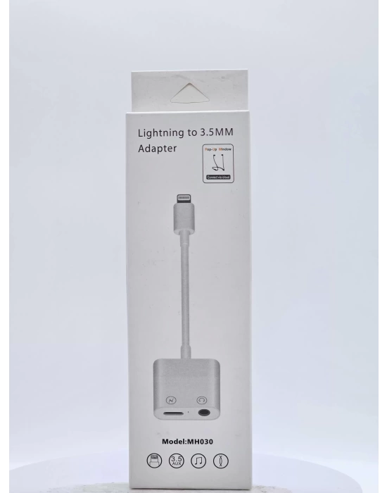 IPhone Lightning kulaklık ve şarj dönüştürücü