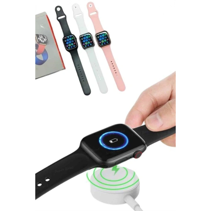 1.83 İnç Akıllı Saat Android ve İOS Uyumlu Çağrı Cevaplayabilen Adımsayar GPS Takibi