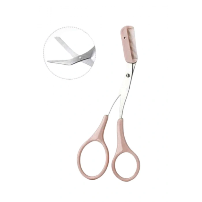 2li Kaş Bakım Seti Taraklı Kaş Makası Ve Kaş Usturası Kaş Şekillendirici