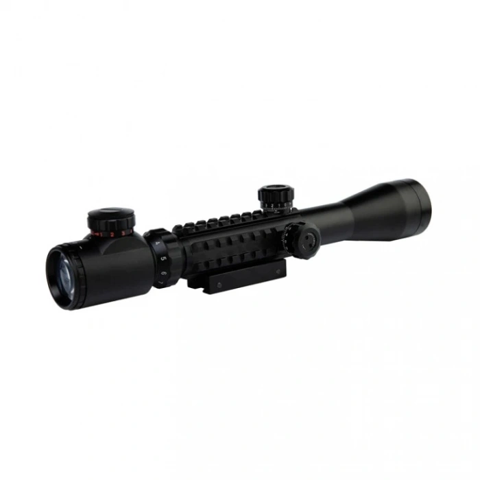 3-9x40 Zoomlu Keskin Nişancı Av Dürbünü Kızaklı