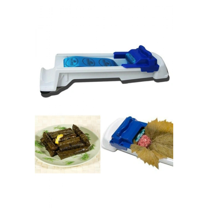 3 Kademeli Kalınlık Ayarlı Pratik Yaprak Sarma Makinesi