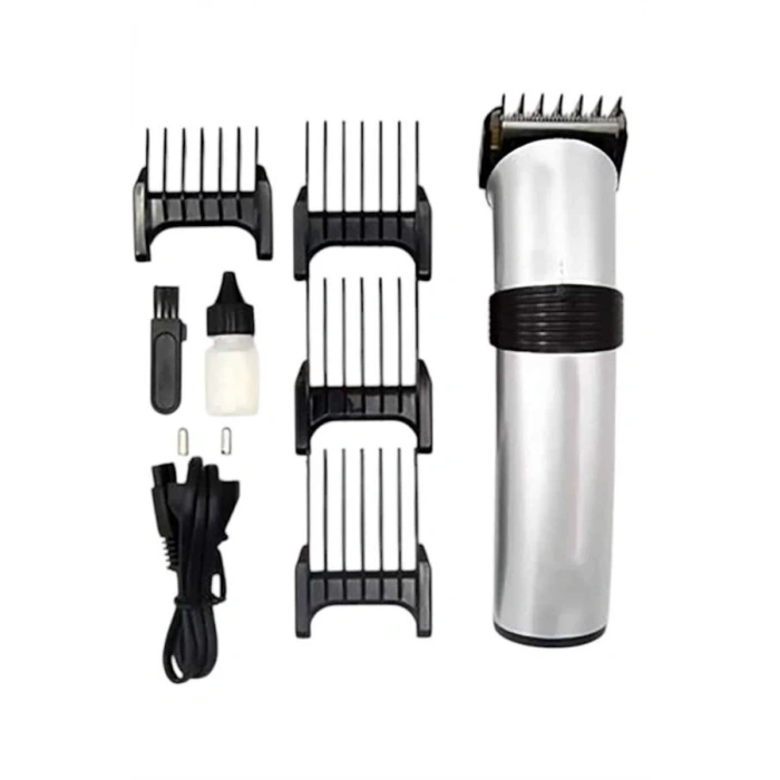 4 Taraklı Taşınabilir Profesyonel Saç ve Sakal Kesme Tıraş Makinesi