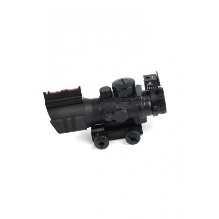 4X32 Kırmızı Işıklı Av Dürbünü 4x32 Nişangah