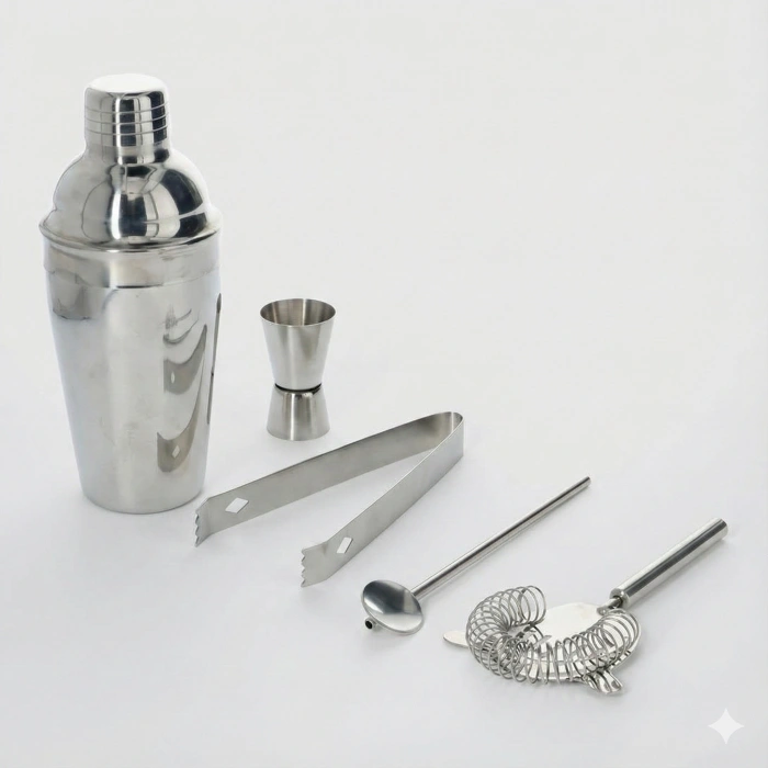 5 Parça Kokteyl Hazırlama Seti 550 Ml