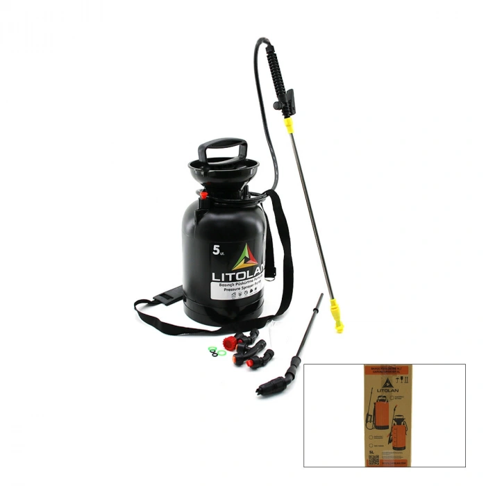 LITOLAN ( 5LT ) ( MANUEL ) ( 2IN1 ) BAHÇE PÜSKÜRTME & KÖPÜK İLAÇ POMPA*6