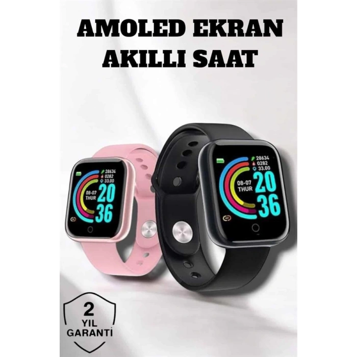Akıllı Saat Sağlık Takibi ve Akıllı Özelliklerle Donatılmış Modern Akıllı Saat