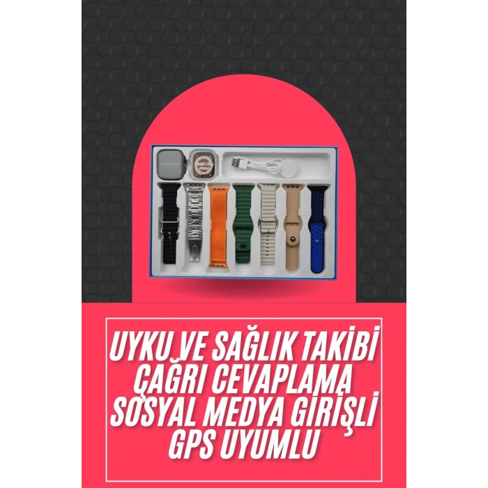 Akıllı Saat Unisex Akıllı Saat Çoklu Kordon Seçeneği Çelik Kordon Plastik Kordon