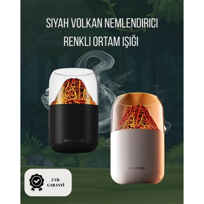 Alev Efektli Ultrasonik Difüzör