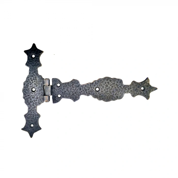 Antika Tarz Dekoratif Pirinç Kuyruklu Zambak Menteşe - 175x248 mm, Oksit