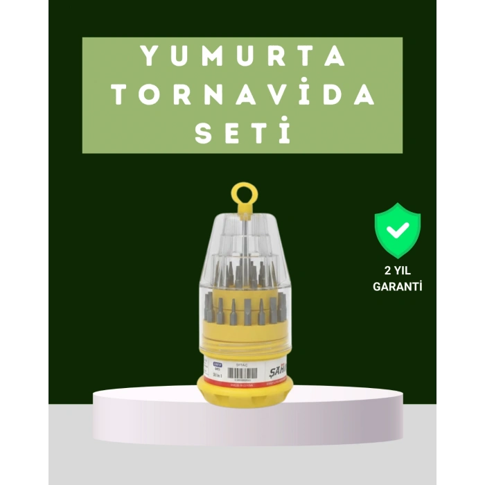 Ateşe Dayanıklı Tornavida Seti Elektronik Tamir İçin Çok Uçlu