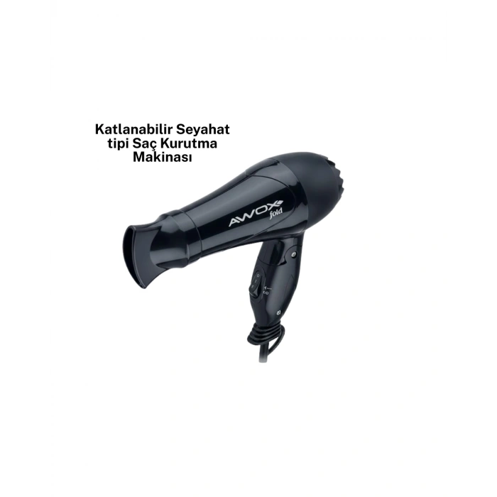 AWOX MİNİ FÖN SİYAH