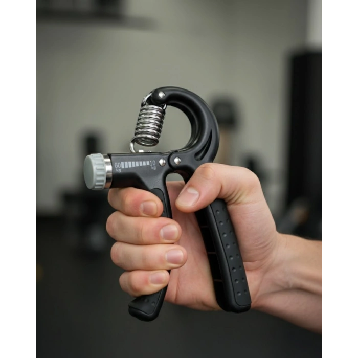 Ayarlanabilir El Yayı 5–60 Kg Sayaçlı Taşınabilir Güç Egzersiz Aleti