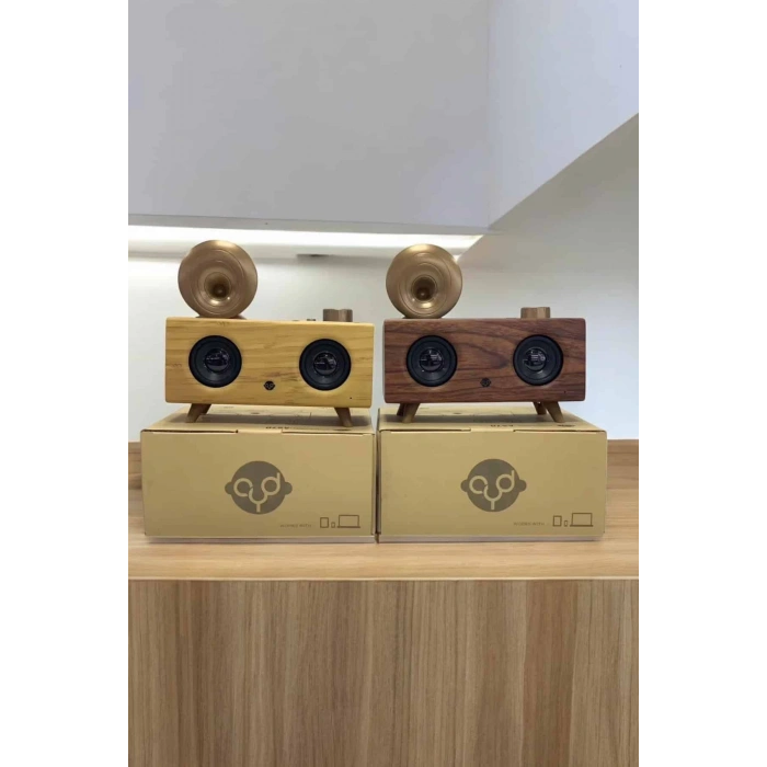 Çalar Radyo Müzik Kutusu Nostaljik Hoparlör Speaker