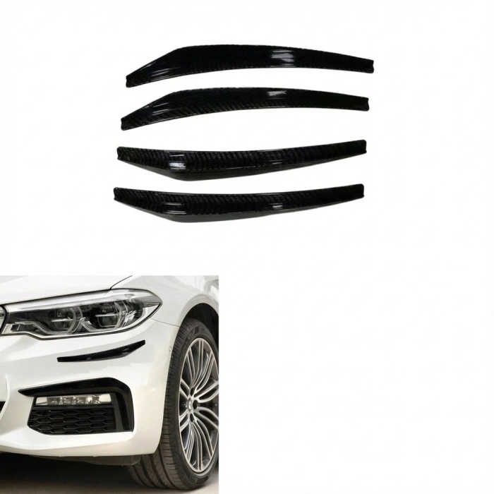 Çamurluk Ağzı Kabartma Ventil Siyah 4 Parça Point