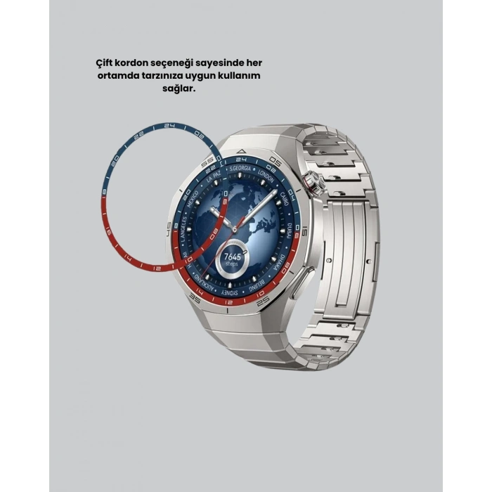 Dayanıklı Kordonlu Şarjlı Akıllı Saat