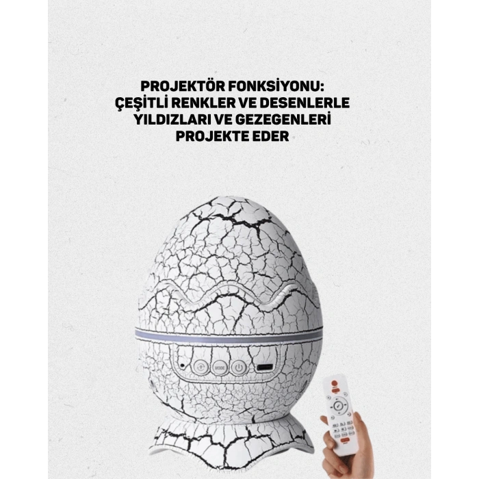 Dinazor Yumurta Gece Lambası