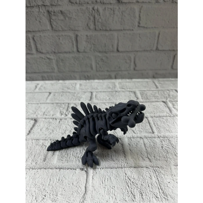 Eklemli Hareketli Dinazor Figürü Siyah – Dekoratif Masa Üstü Oyuncak