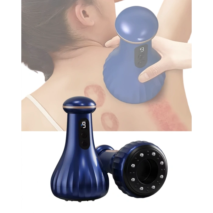 Elektrikli Baş ve Vücut Masaj Cihazı Çok Kademeli Rahatlatıcı