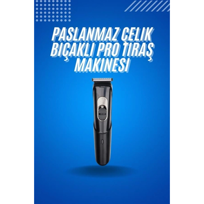 Ense Kesme Makinesi Şarjlı Saç Sakal Tıraş Makinesi Taşınabilir