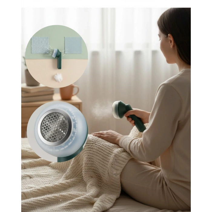 Ev Tekstilleri İçin Pratik Tüy ve Tiftik Giderici