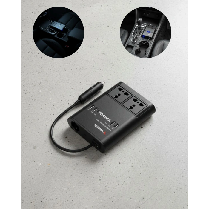 G25 Araç Çakmak Girişli Güç İnvertörü