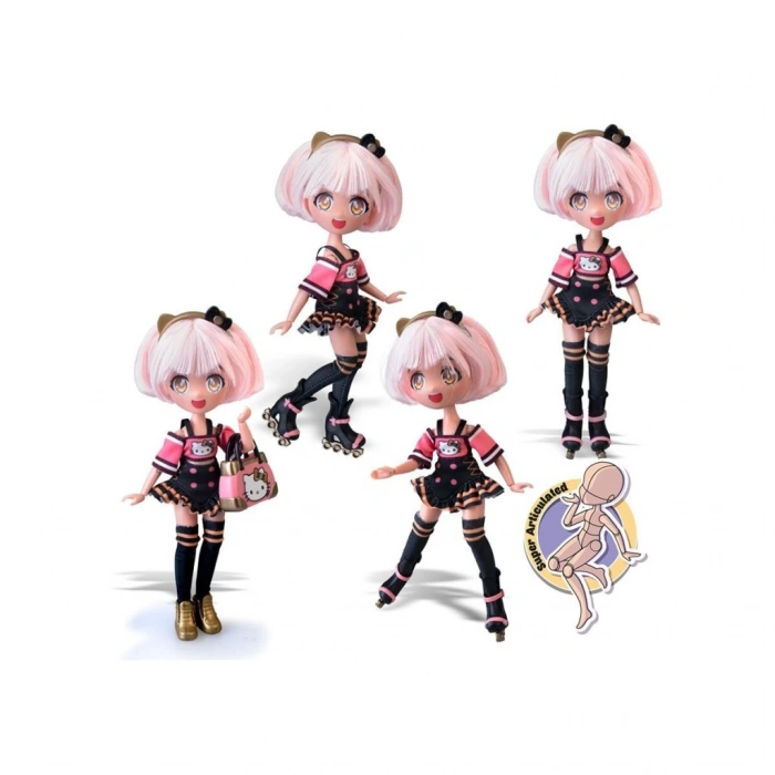 HKTF1000 Hello Kitty Manga Bebek - Golden Diva Roller