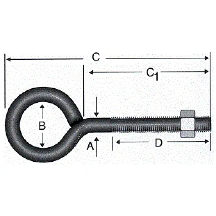 Kaynaklı Civata M8x160 - 50 Adet