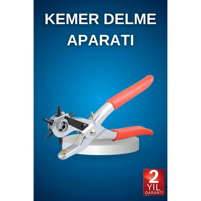Kemer Delme Pensesi Deri Delici Pensi Zımba 6 Farklı Boyutta
