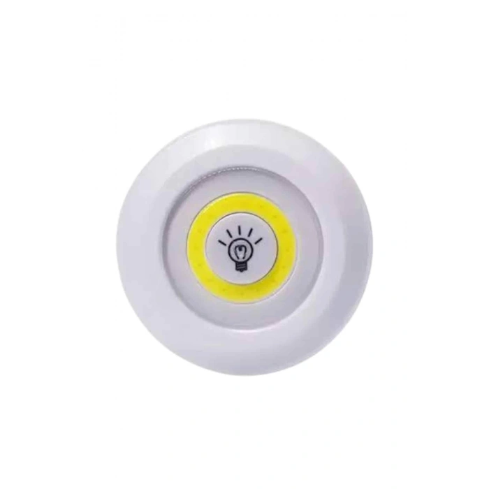 Led Lamba 3lü Uzaktan Kumandalı Yapışkanlı