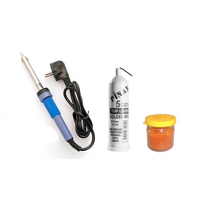 Lehim Havya 40w - Kalem Havya -  Değiştirilebilir Uç TÜP - TEL SET