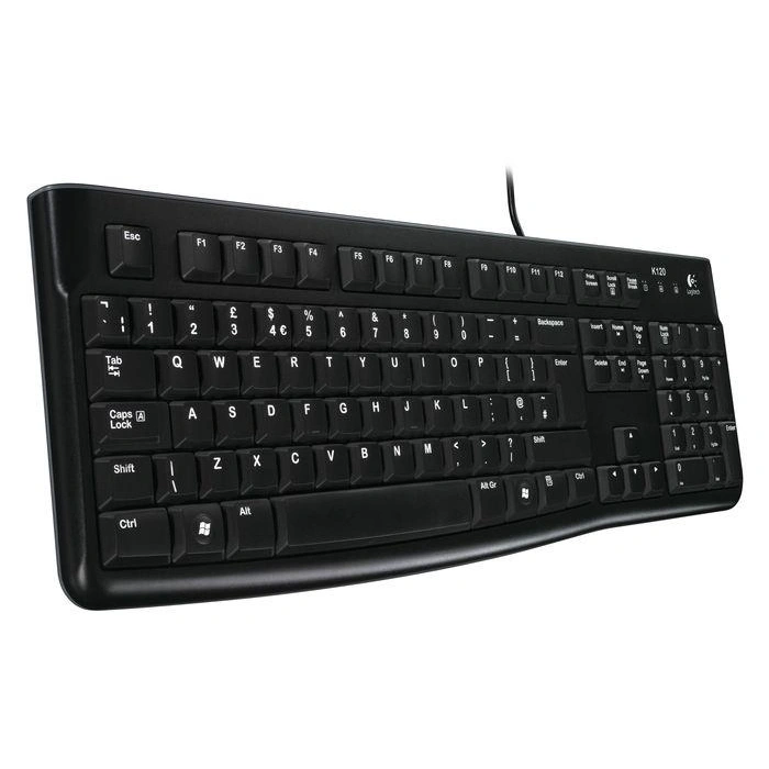 LOGITECH K120 Q USB KABLOLU KLAVYE SİYAH 920-002505