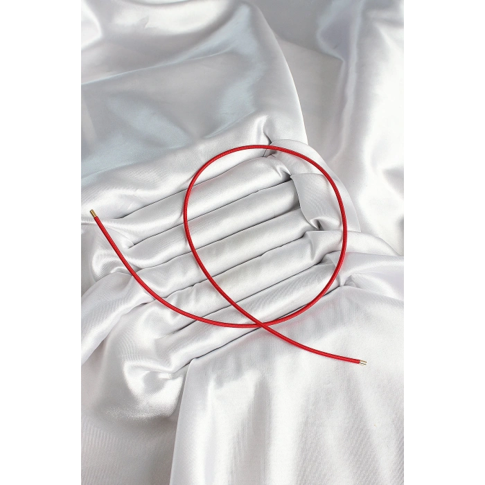 Mıknatıslı Kırmızı Renk Sarmal Kadın Bileklik