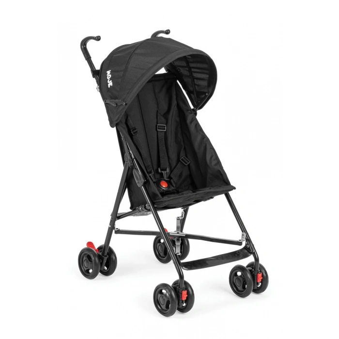 Moje Simple Pratik Baston Bebek Arabası Siyah