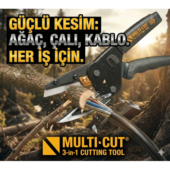 Multi Cutter Kalın Ve Sert Malzeme Kesme Aleti