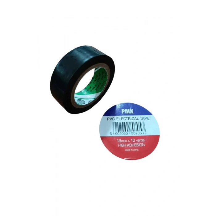 Pmx İzole Bant Elektrik Kablo Bantı 19mm x 10m Siyah