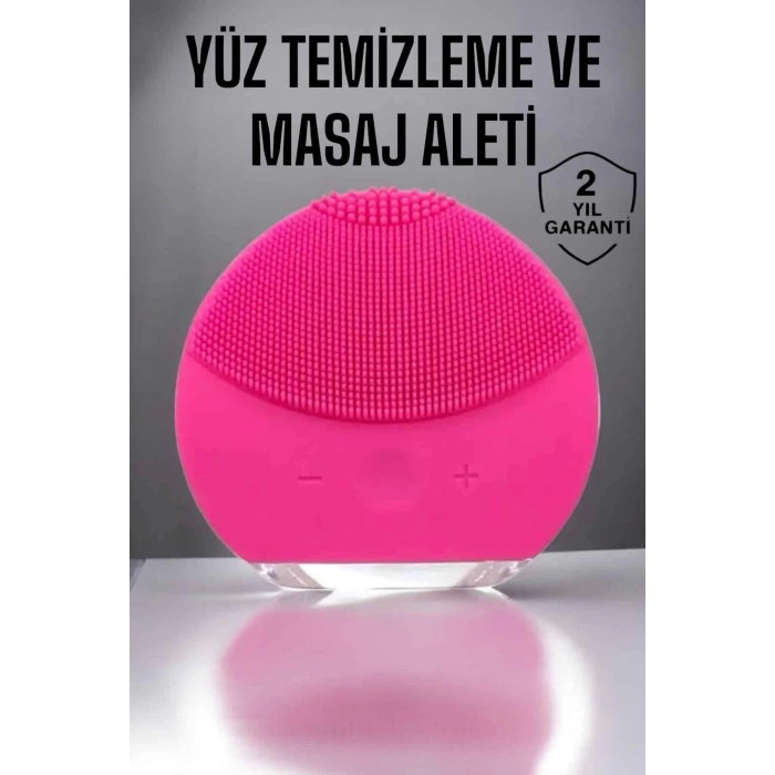 Profesyonel Yüz Temizleme Masaj Aleti Su Geçirmez, Kablosuz Şarj Özellikli Kolay Temizlenebilir