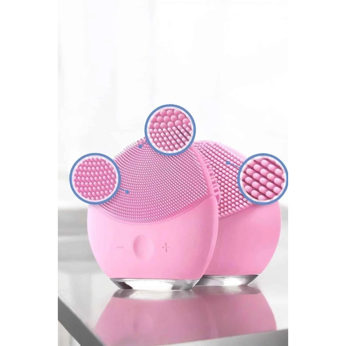 Profesyonel Yüz Temizleme Masaj Aleti Su Geçirmez, Kablosuz Şarj Özellikli Kolay Temizlenebilir