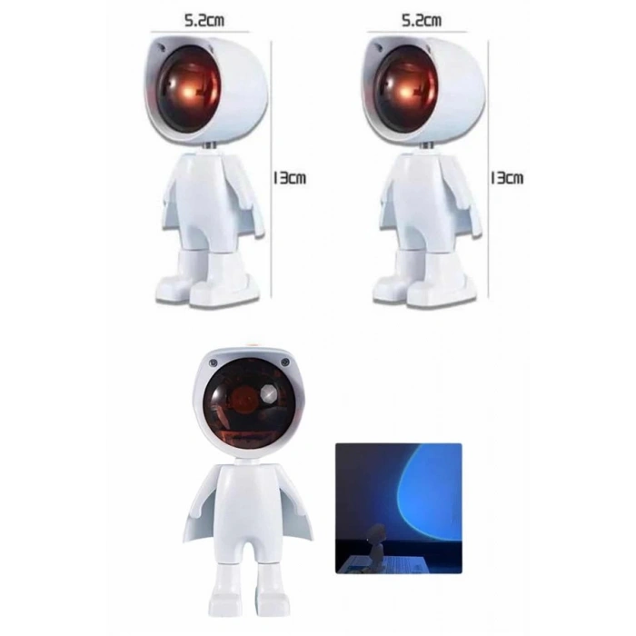 Projektör Atmosfer Işık Lambası Projektör Güneş Lambası Masa Lambası