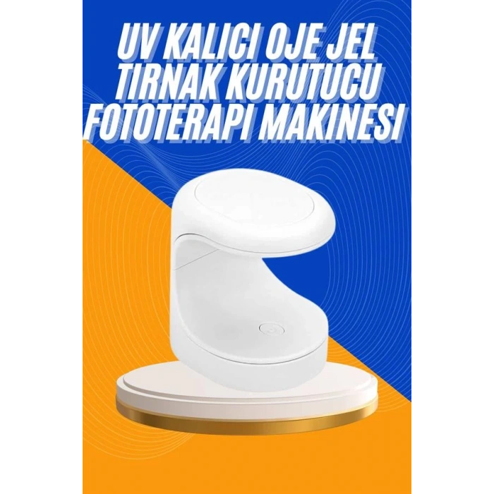 Protez Tırnak Kurutucu Kalıcı Oje Led Oje Kurutucu UV Işınlı Taşınabilir