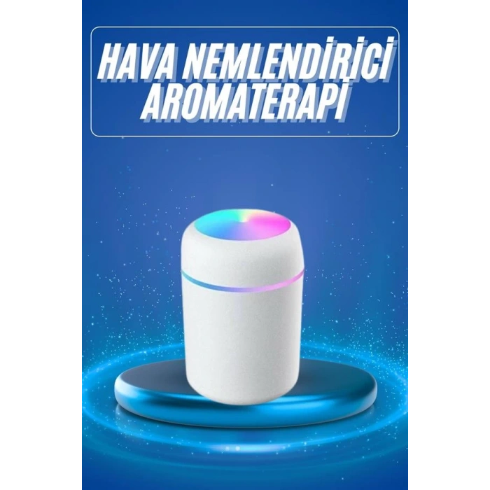 Rgb Işıklı Ulrasonik Ledli Hava Nemlendirici Buhar Makinesi Buhardanlık