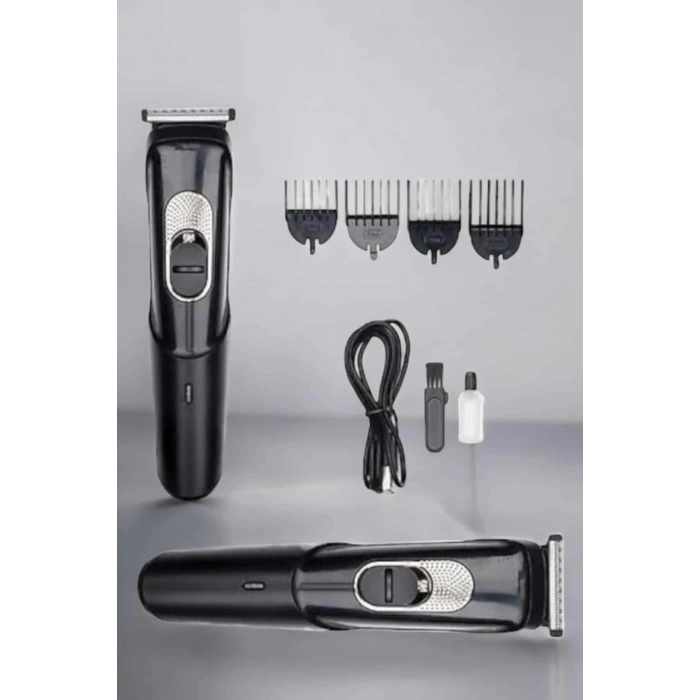 Saç Sakal Vücut Şarjlı Kablosuz Tıraş Makinesi Profesyonel Paslanmaz Çelik