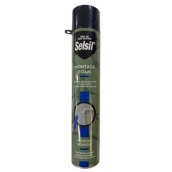 Selsil Selfoam Poliüratan Montaj Köpüğü 600 gr