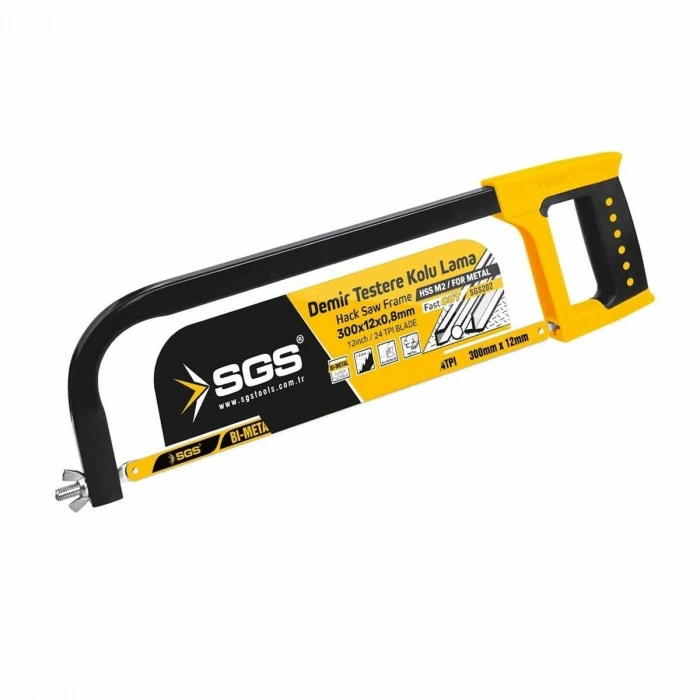 Sgs 202 Demir Testere Kolu Ağızlı