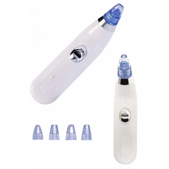 Siyah Nokta Temizleme Cihazı 4 Başlıklı Vakumlu Pilli Ölü Deri Arındırma